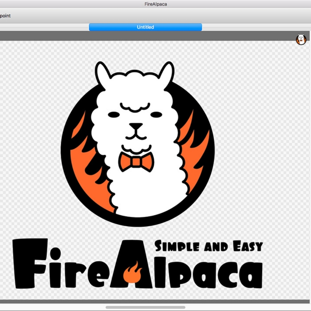 Fire Alpaca Digital Painting Software On USB